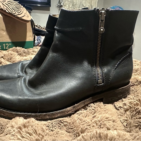 Frye Shoes - Frye-Black Leather Boots